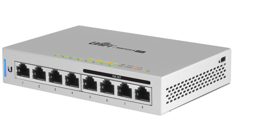 Milwaukee PC - Ubiquiti 8 Port Gigabit Switch - 4 Port POE Switch