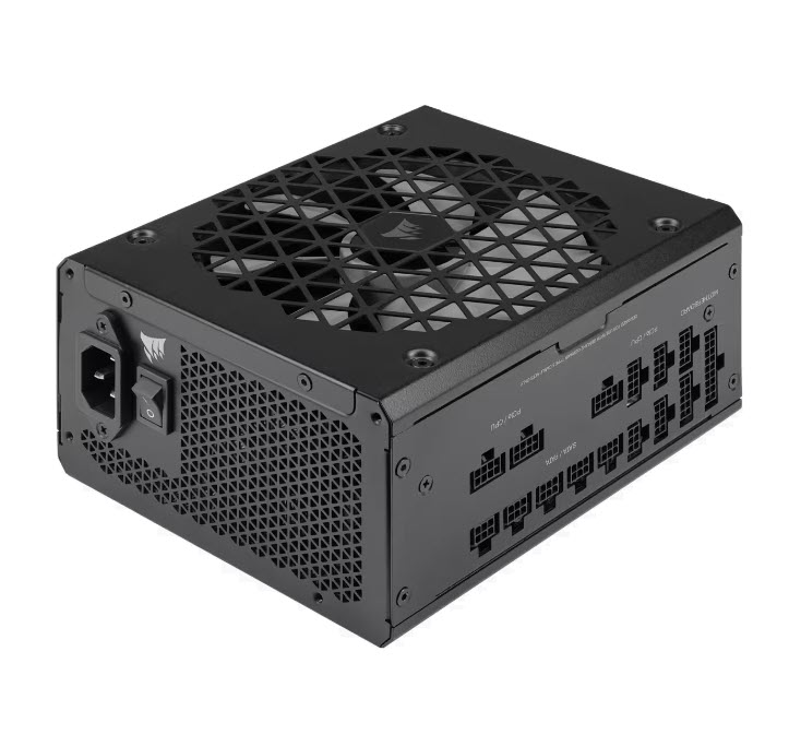 Milwaukee PC - CORSAIR RM1000x SHIFT 80 PLUS Gold Fully Modular ATX3.0, Side Connections