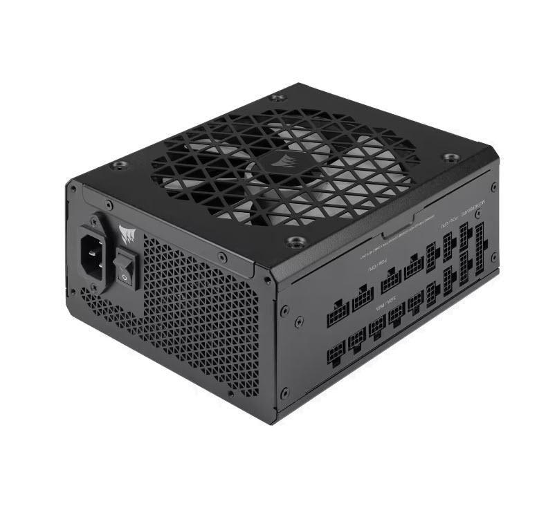 Milwaukee PC - CORSAIR RM1200x SHIFT 80 PLUS Gold Fully Modular ATX3.0, Side Connections 