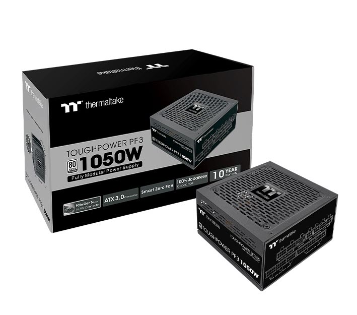 Milwaukee PC - Toughpower PF3 1050W Platinum - TT Premium Edition - ATX 3.0,  80+ Platinum, Fully Modular, PCIe Gen 5
