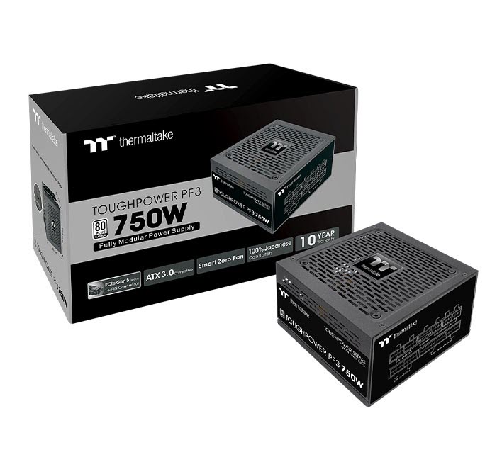Milwaukee PC - Toughpower PF3 750W Platinum - TT Premium Edition - AXT 3.0, 80+Platinum, Fully Modular, PCIe Gen 5