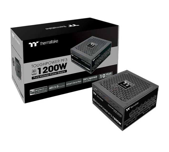 Milwaukee PC - Toughpower PF3 1200W Platinum - TT Premium Edition - ATX 3.0, 80+Platinum, Fully Modular, PCIe Gen 5