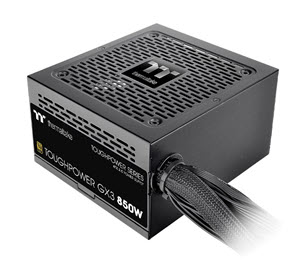 Milwaukee PC - Toughpower GX3 850W 80+Gold - ATX 3.0, PCIe Gen 5.0, Non-Modular