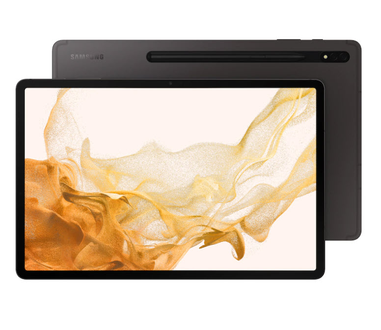 Milwaukee PC - Sasmsung Galaxy Tab S8 Graphite (Wi-Fi) - 11" WQXGA TFT, 128GB, Wi-Fi 6, BT5.2, GPS, USB 3.2, S Pen, Android