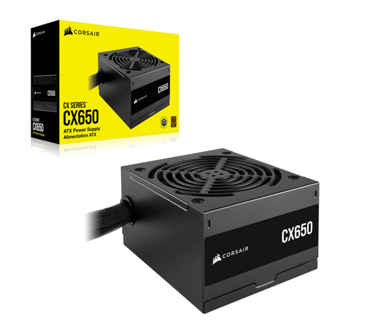 Milwaukee PC - CORSAIR CX Series CX650 PSU - ATX, 650W, 80 Bronze+ 