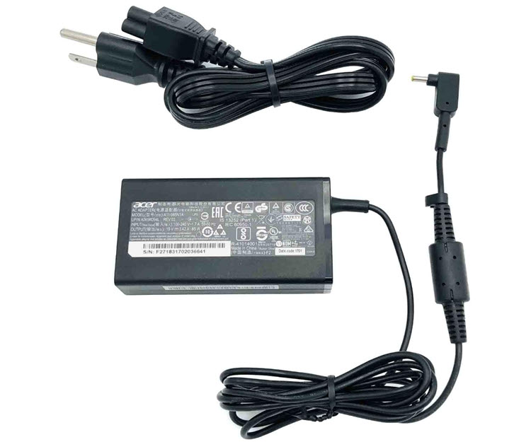 Milwaukee PC - Acer Aspire 65 Watt Laptop Ac Adapter Charger PA-1650-86AW - narrow barrel