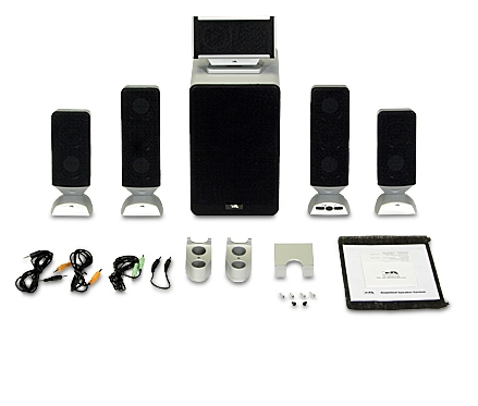 Milwaukee PC - 5.1 Black Speaker System
