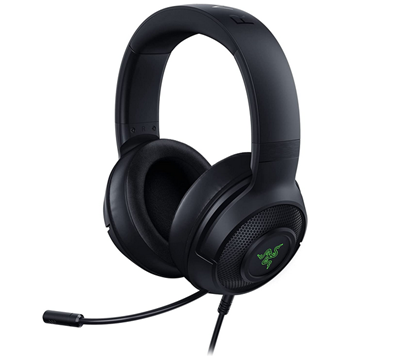 Milwaukee PC - Razer Kraken V3 X - Wired, Headset w/Microphone, USB, 7.1 Surround Sound