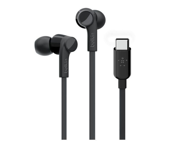 Milwaukee PC - Belkin SoundForm Wired Earbuds with USB-C Connector