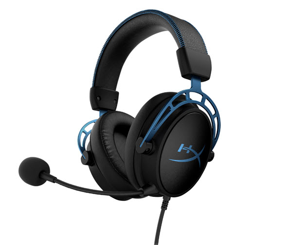 Milwaukee PC - HyperX Cloud Alpha S - Gaming- Over Ear,HyperX Virtual 7.1, USB 2.0, PC, PS5™, PS4™, Black/Blue 