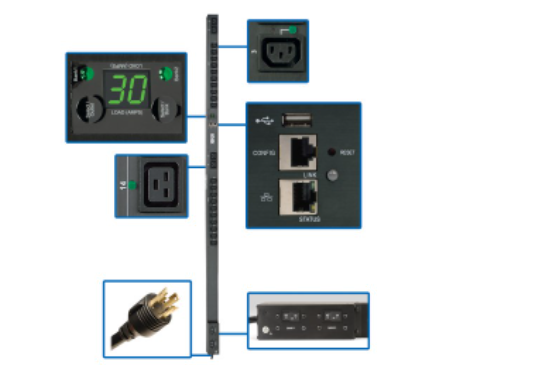 Milwaukee PC - MONITORED PDU 24 OUT 208 240V