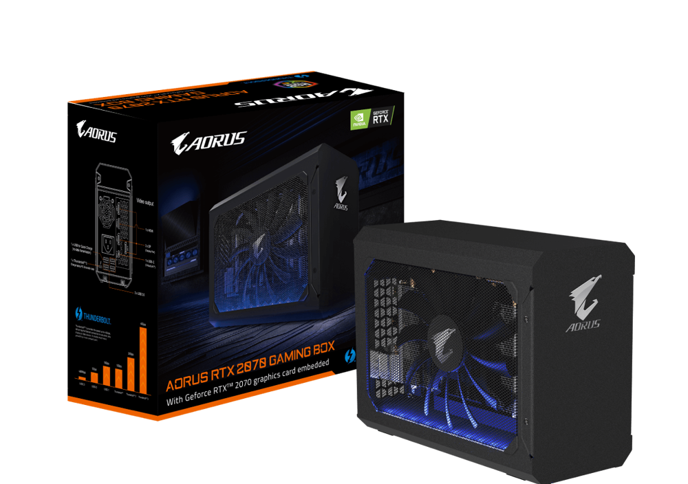 Milwaukee PC - Gigabyte AORUS RTX 2070 GAMING BOX 