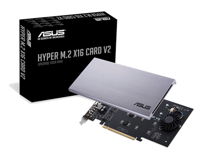 Milwaukee PC - Asus HYPER M.2 X16 CARD V2, 4x M.2