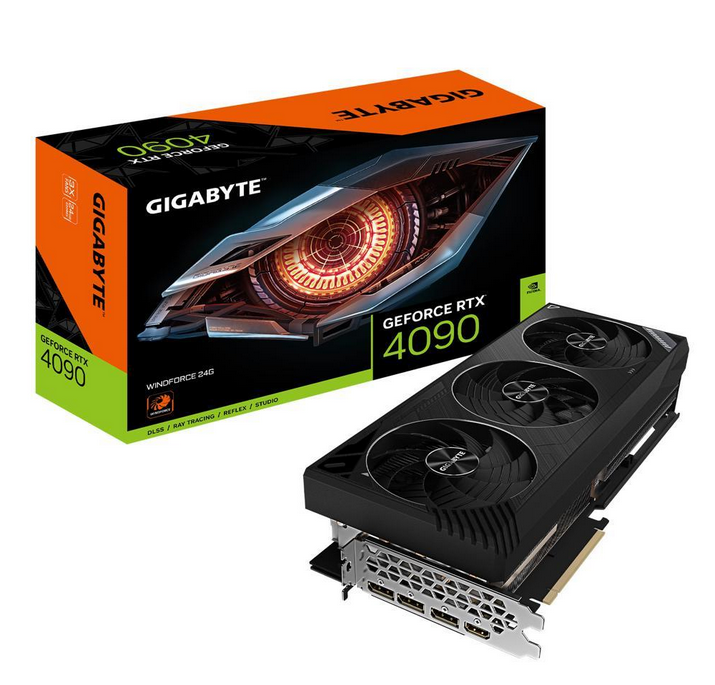 Milwaukee PC - Gigabyte NVIDIA GeForce RTX™ 4090 WINDFORCE 24G- 3xDP1.4-1xHDMI2.1