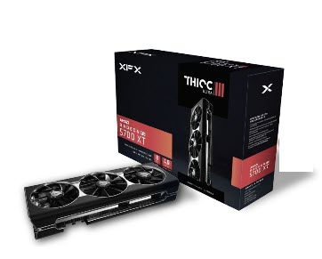 Milwaukee PC - XFX AMD Radeon RX 5700 XT RAW II 8GB - PCI Express, 3xDP1.4/1xHDMI2.0b