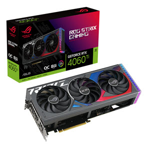 Milwaukee PC - ROG Strix GeForce RTX™ 4060 Ti 8GB GDDR6 OC - PCIe 4.0, 1xHDMI, 3xDP, HDCP, ARGB  