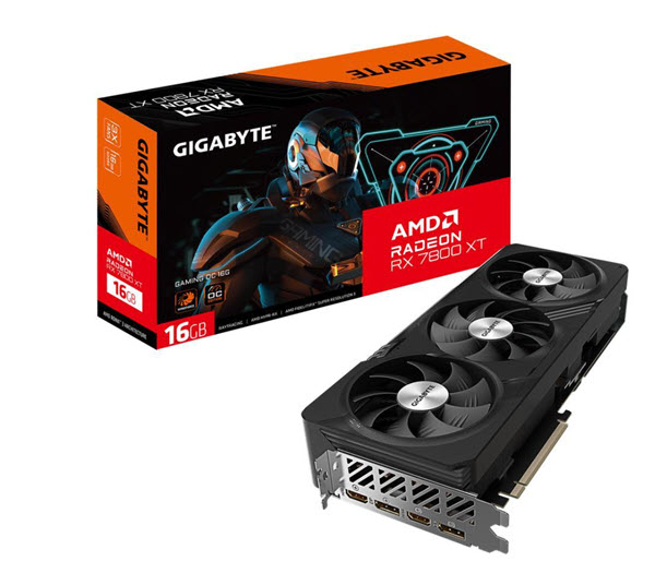 Milwaukee PC - Gigabyte Radeon™ RX 7800 XT GAMING OC 16G - PCIe 4.0, ATX, 2xDP, 2xHDMI, RGB Fusion  