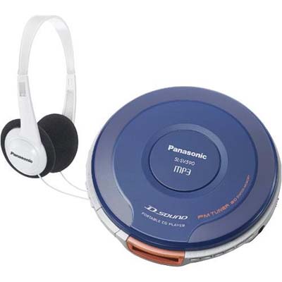 Milwaukee PC - Portable CD Player Blue