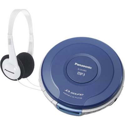 Milwaukee PC - Portable CD Player Blue
