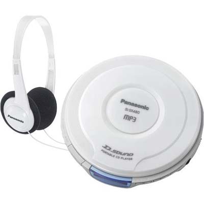 Milwaukee PC - Portable CD Player White