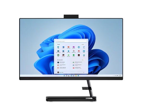 Milwaukee PC - Lenovo IdeaCentre AIO 3 24IAP7 - 23.8" FHD IPS Touch, i5-12450H, 8GB, 256GB SSD, Intel Gfx,GbLAN,Wi-Fi 6, BT5.2, w/ K/M, W11H