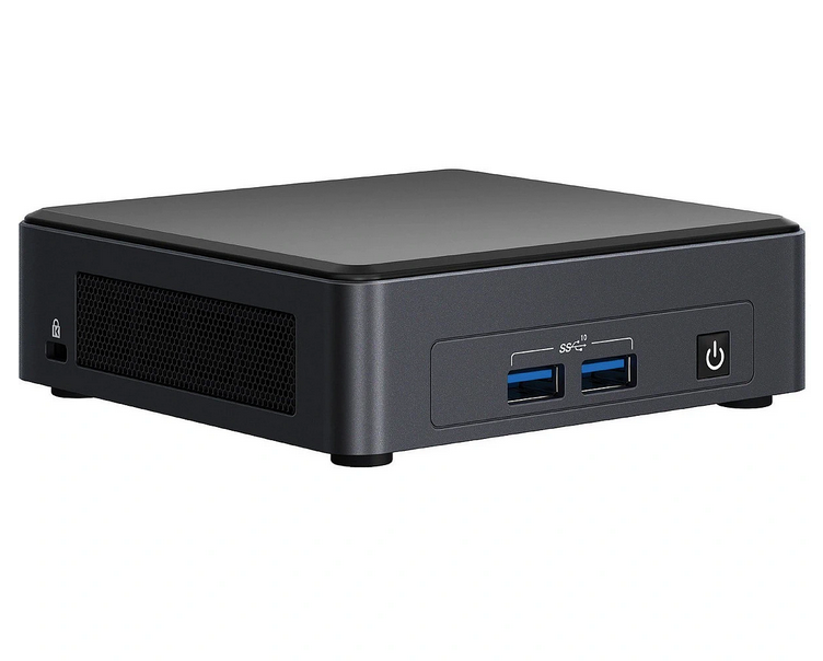 Milwaukee PC - Intel NUC Barebones - i5-1135G7, M.2, 2xDDR4, 2xHDMI2.0b, Wifi-6, BT
