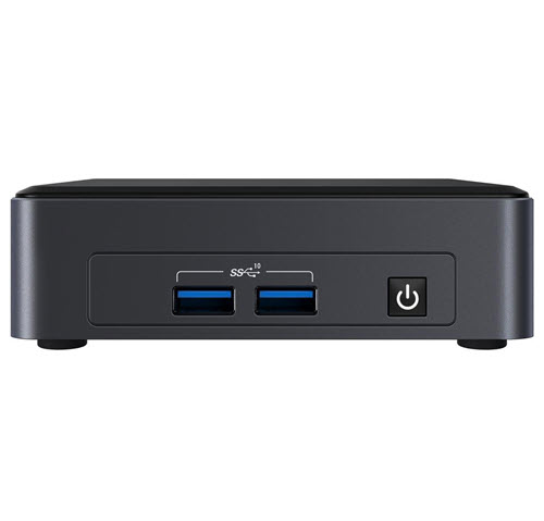 Milwaukee PC - Intel NUC 11 Pro Slim Kit BNUC11TNKi30Z01- i3-1115G4, 10GbLAN, WiFi6, BT5.2, No Memory/Storage, 2xHDMI, UHD Gfx, US Cord