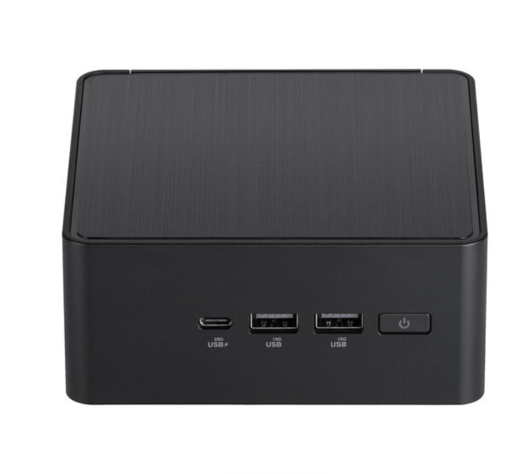 Milwaukee PC - ASUS-NUC-14-Pro-Tall-Barebone Kit-Ultra 5 135H, DDR5, No SSD, Intel Gfx, 2.5G, Wi-Fi 6E, BT5.3, TB4, 2xHDMI, VESA Mount,No OS