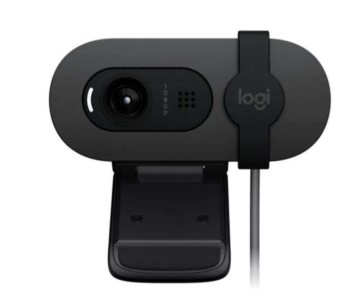 Milwaukee PC - Logitech Brio 105 Business Webcam - 1080p, 30fps, 2mp