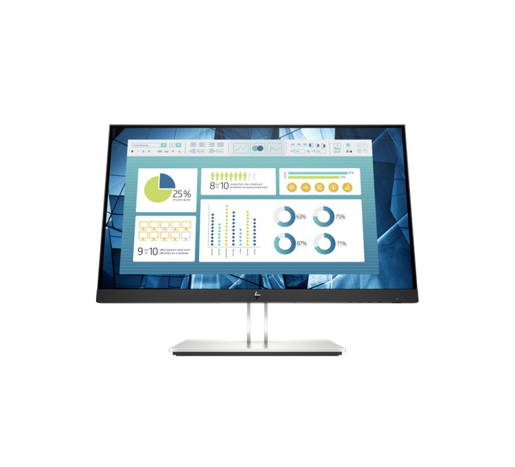 Milwaukee PC - HP 21.5" E22 G4 FHD Monitor, VGA, HDMI, DP