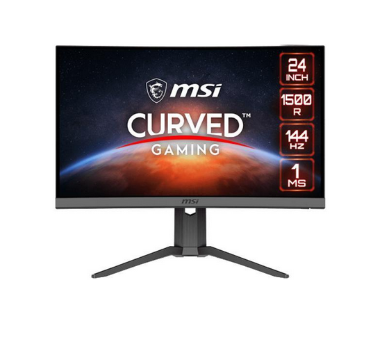Milwaukee PC - MSI Optix G24C6P 24" Curved Gaming Monitor, 2xHDMI, 1xDP