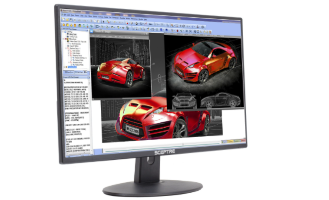 Milwaukee PC - Sceptre E248W-19203R - 24" FHD, Thin Bezel, 2xHDMI, VGA