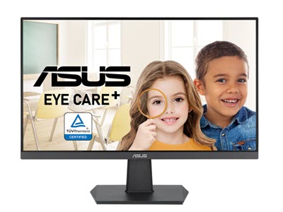 Milwaukee PC - ASUS VA24EHF Eye Care Gaming Monitor – 24", FHD, IPS, Frameless, 1xHDMI, Low Blue Light, Flicker Free, HDCP