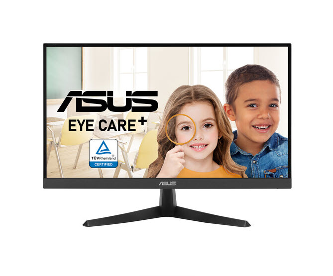 Milwaukee PC - ASUS VY229HE Eye Care Monitor – 22" FHD, IPS, 75Hz, HDMI, VGA, Adaptive-Sync, Eye Care +,  Flicker Free