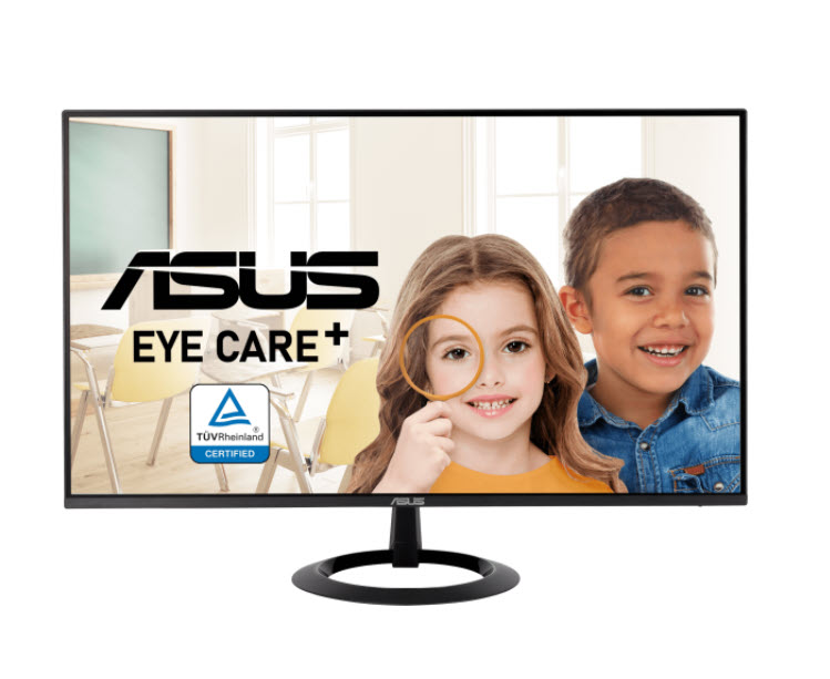 Milwaukee PC - ASUS VZ24EHF Eye Care Gaming Monitor – 23.8" FHD IPS, 250nits, 1ms, 100Hz, Adaptive-Sync, Low Blue Light, Frameless, HDMI  