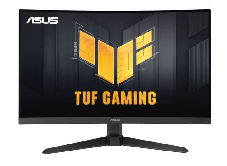 Milwaukee PC - Asus TUF VG27VQ3B - 27" FHD Fast VA Curved, 250nits, 1ms, 180Hz,HDCP,ELMB Sync,Low Blue Light,FreeSync,Speaker,DP,HDMI