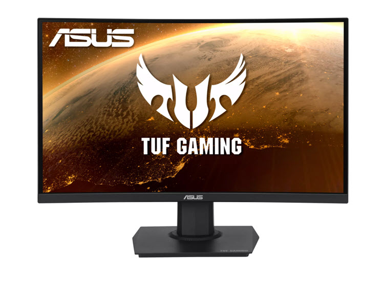 Milwaukee PC - Asus TUF GAMING VG24VQE - 23.6" VA Curved, 250nits,1ms, 165Hz, HDCP, ELMB, FreeSync Premium, Low Blue Light