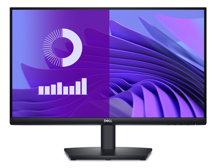 Milwaukee PC - Dell 24 Monitor - E2425HS - 24" FHD VA, 250nits, 5ms, 75Hz, HDCP, Eye Comfort, H/S/T, Speakers, HDMI, DP, VGA