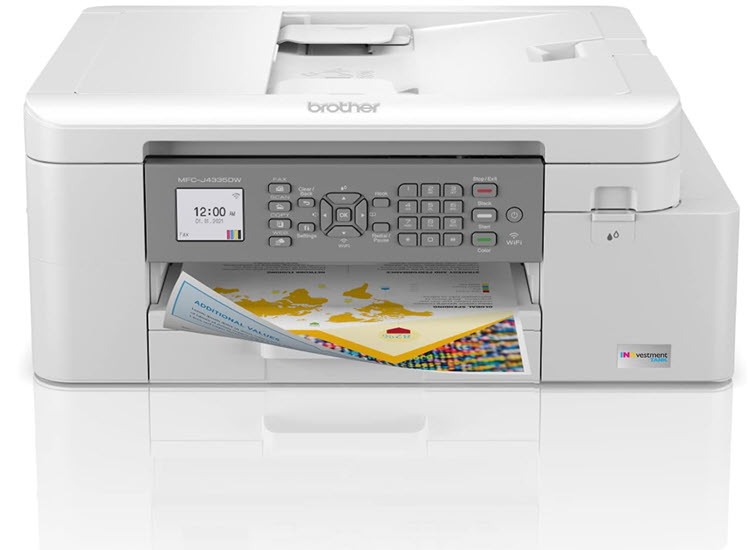 Milwaukee PC - Brother MFC-J4335DW INKvestment Tank  Color Inkjet Printer Dup, P/S/C/F, up to 20ppm, WiFi/USB, uses LC406/406XL  