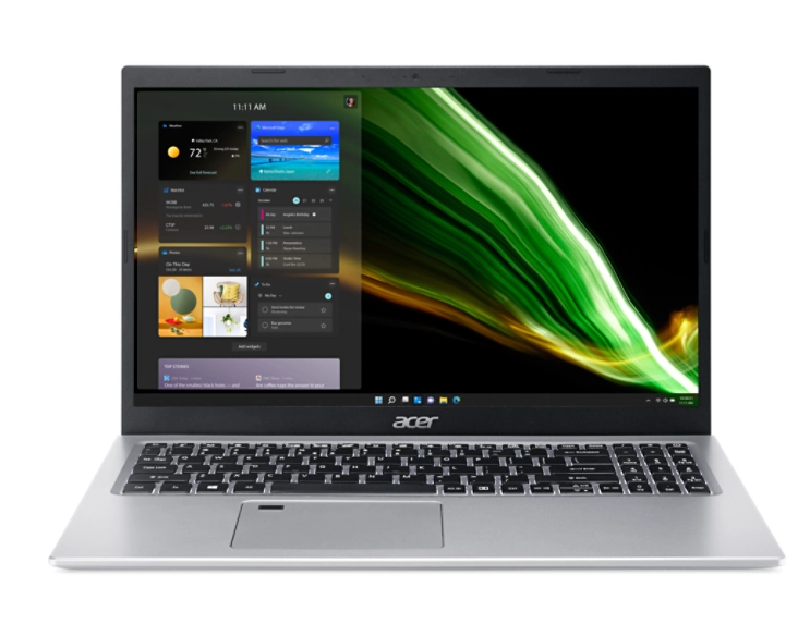 Milwaukee PC - Acer Aspire 5 A515-56-32DK - 15.6" FHD IPS, i3-1115G4, 4GB, 128GB SSD, Intel Vid, Wi-Fi 6, W11H S-Mode