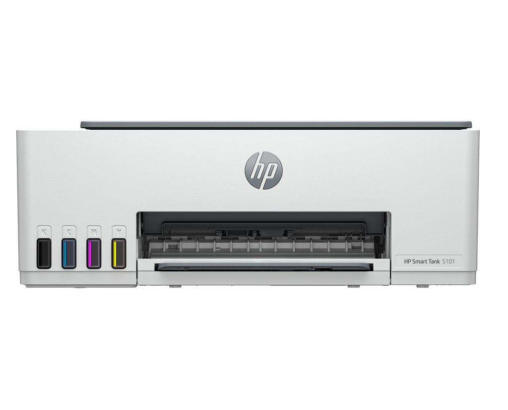 Milwaukee PC - HP Smart Tank 5101 AIO Printer - P/S/C, WiFi/BT/USB, up to 5/12ppm, uses 1VU28AN/26/24/27