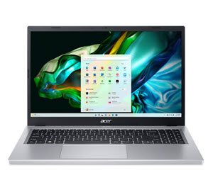Milwaukee PC - Acer Aspire 3 A315-24PT-R90Z - 15.6" FHD Touch, Ryzen5 7520U, 8GB, 512GB SSD, AMD Gfx, Wi-Fi 6, GbLAN, W11H