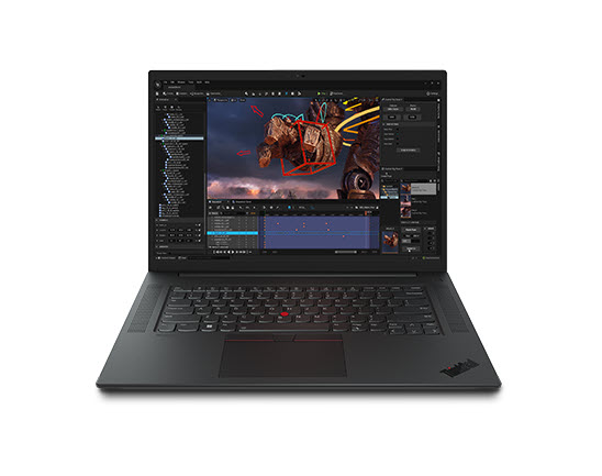 Milwaukee PC - Lenovo ThinkPad P1 Gen 6 - 16" WQUXGA OLED Touch, i7-13800H, 32GB, 1TB SSD, RTX 4080 12GB Gfx, NoLAN, WiFi6E, BT5.1,TB4, W11P