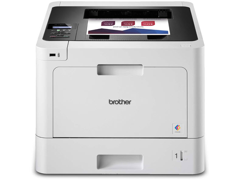 Milwaukee PC - Brother HL-L8260CDW Color Laser Printer - WiFi, GbLAN, USB, Duplex, up to 33ppm, uses TN431/433/DR431CL 