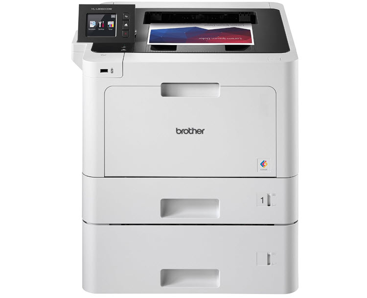 Milwaukee PC - Brother HL-L8360CDWT Color Laser Printer - WiFi, GbLAN,USB,Duplex, up to 33ppm, uses TN436/431/433/DR431CL