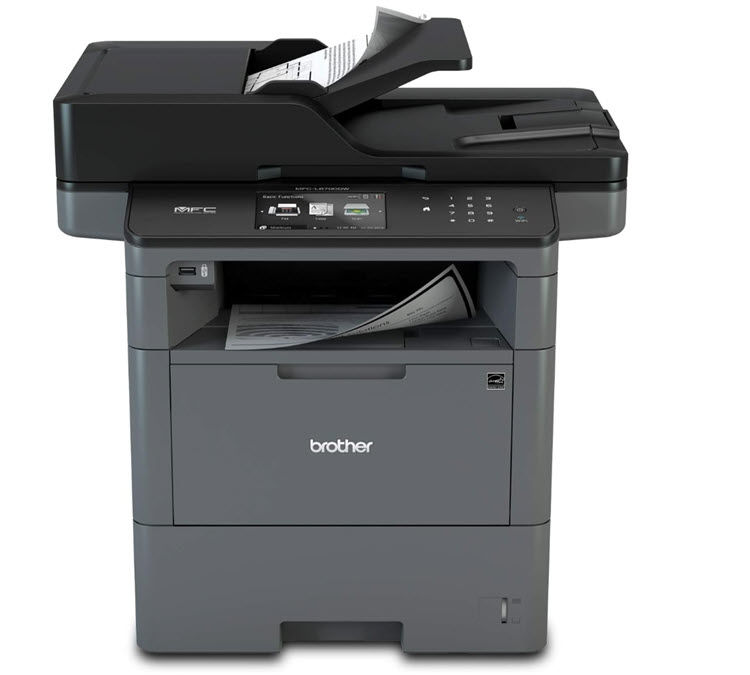 Milwaukee PC - Brother MFC-L6700DW BW Laser AIO Printer - Dup, P/S/C/F, up to 48ppm, WiFi/LAN/USB, uses TN880/850/820/DR820  