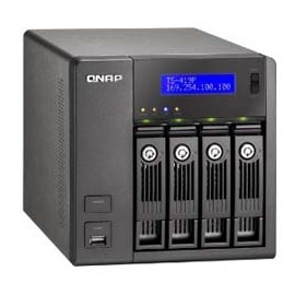 Milwaukee PC - QNAP NAS TS-419P-US 4-bay iSCSI Hot-swappable Marvell1.2GHz 512MB DDR2 Retail