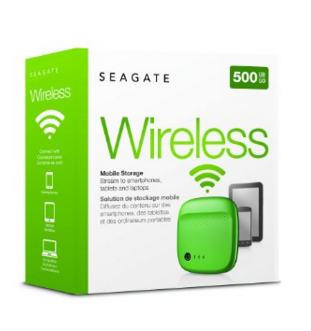 Milwaukee PC - Seagate 500 GB Wireless Green