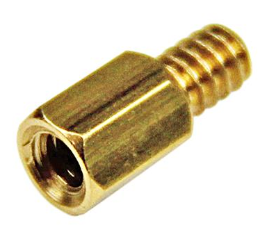 Milwaukee PC - Startech 6-32 Brass  Motherboard Standoffs for ATX Computer Case