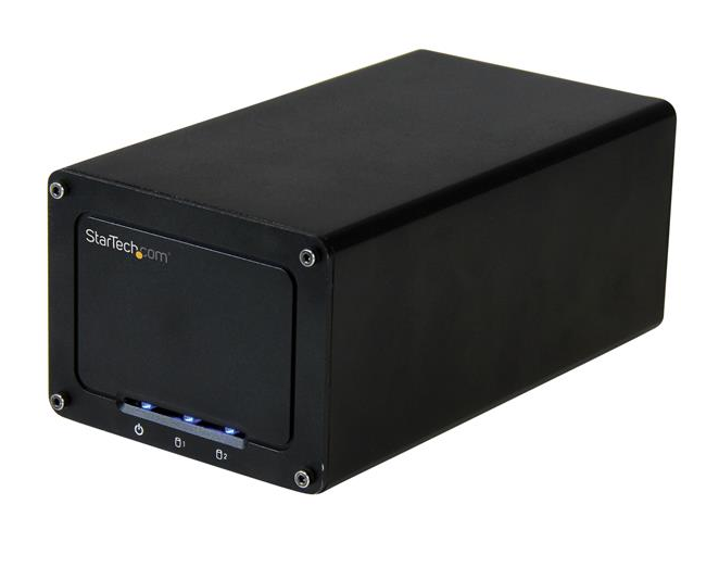 Milwaukee PC - Startech USB 3.1 (10Gbps) External Enclosure for Dual 2.5" SATA Drives